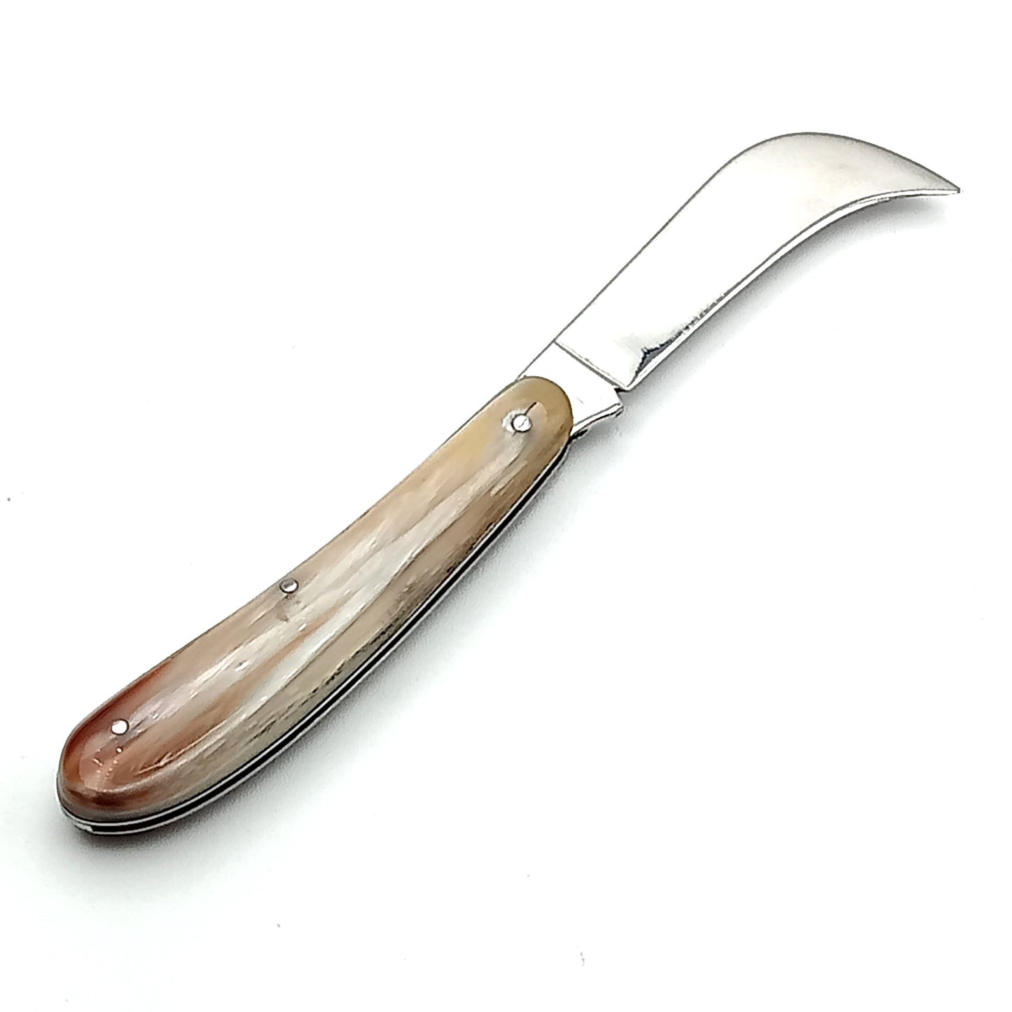 Mezza Roncola manico corno 17cm