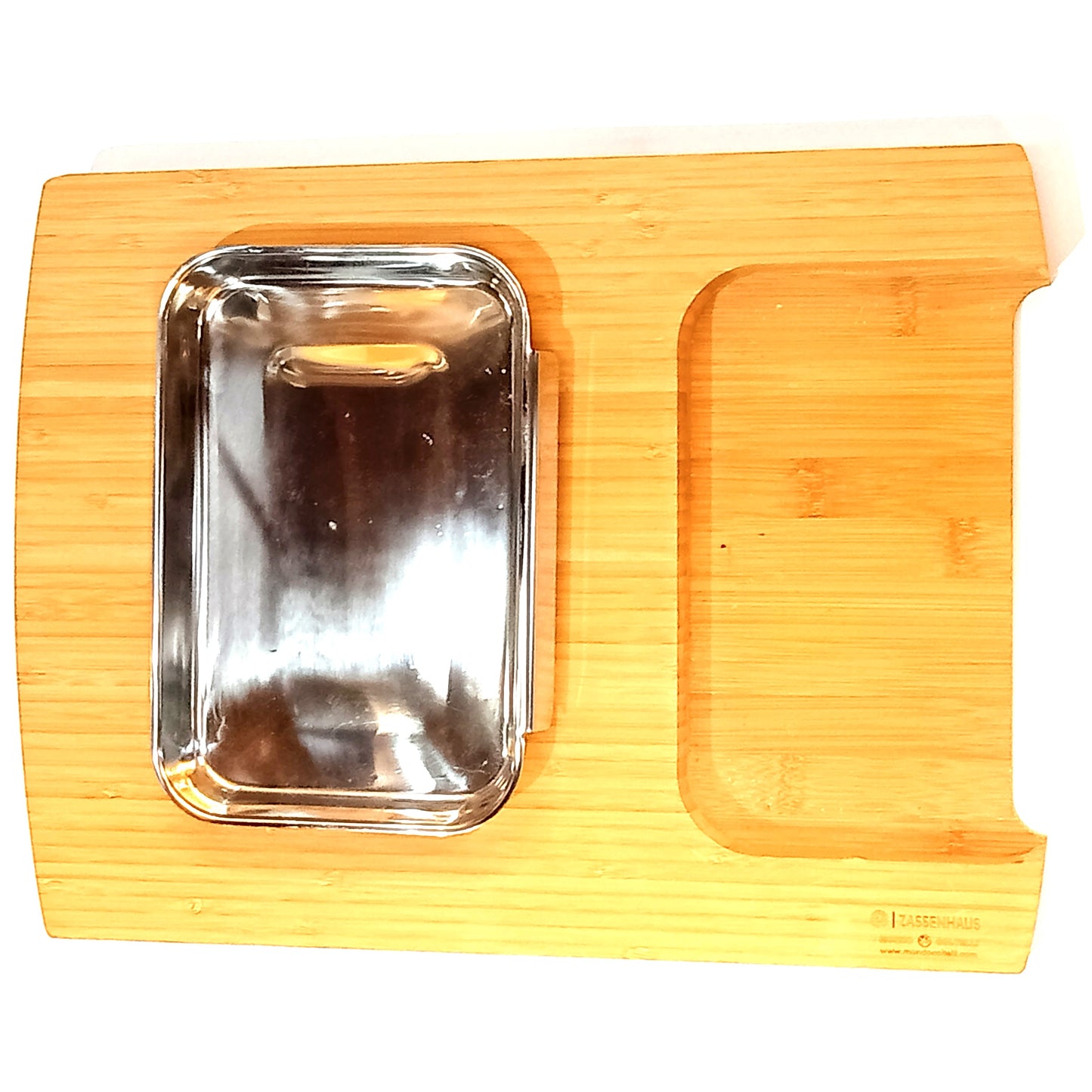 Tagliere con raccoglitore