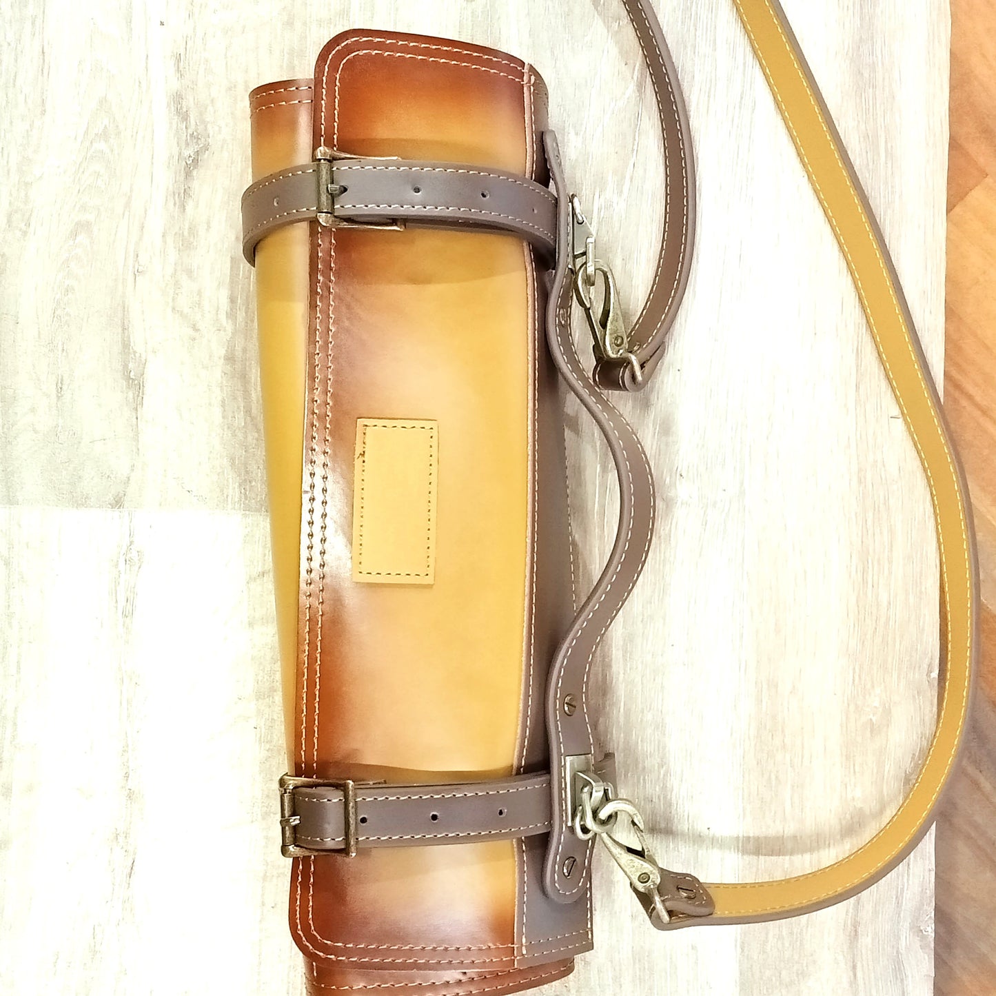 Borsa Porta Coltelli in cuoio