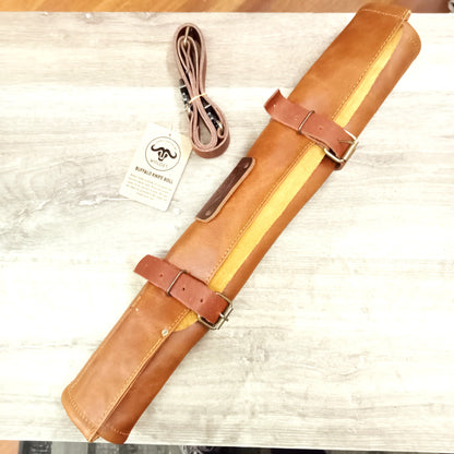 Borsa Porta Coltelli in cuoio 5posti