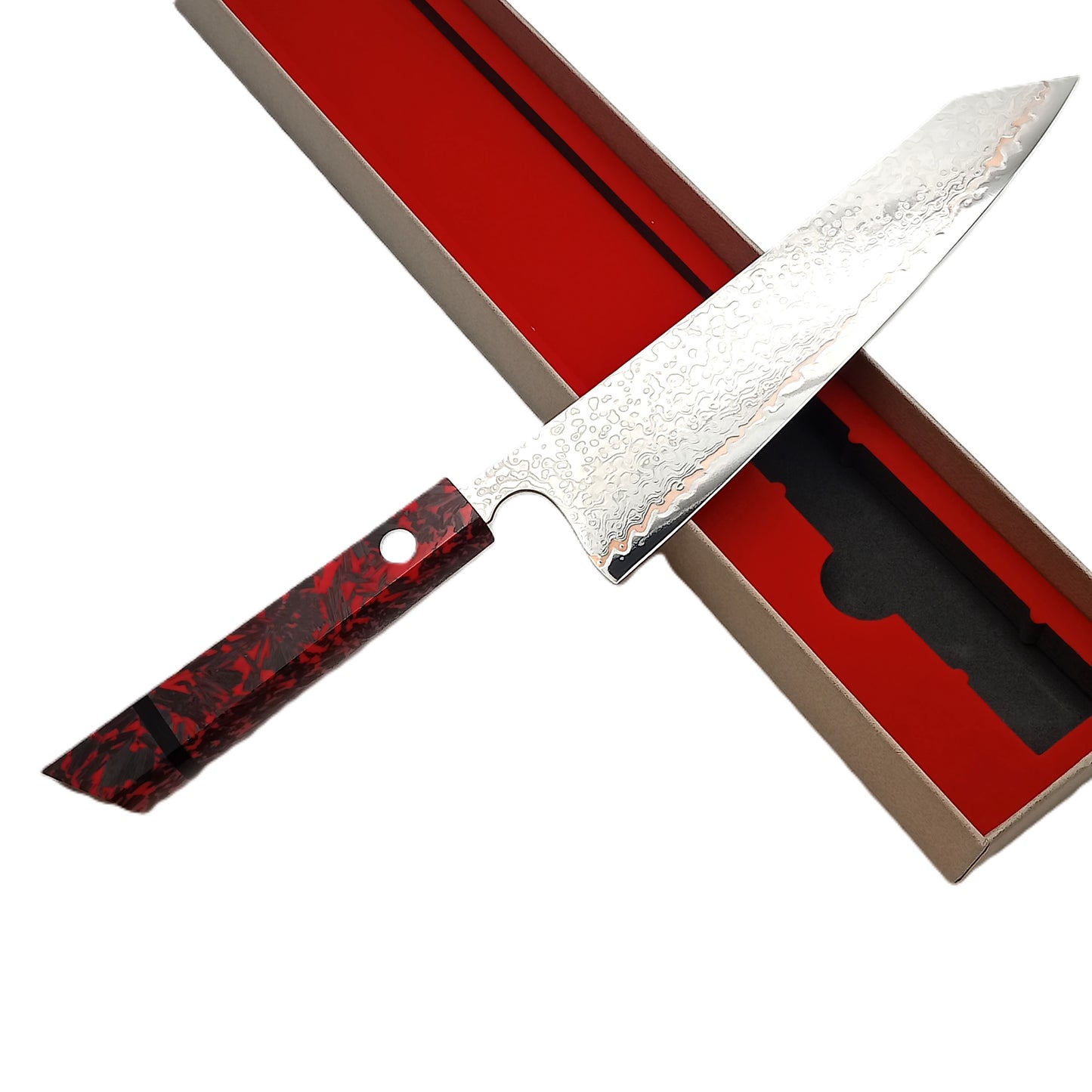 Copper Damascus Kiritsuke