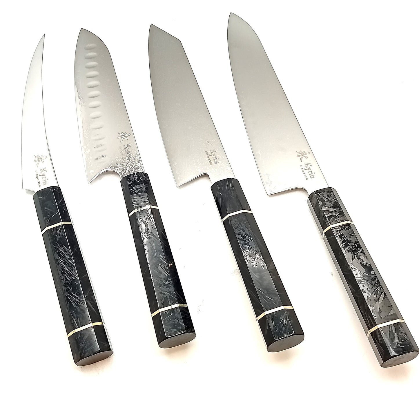 Set Kyriu Carbonio 4 pezzi