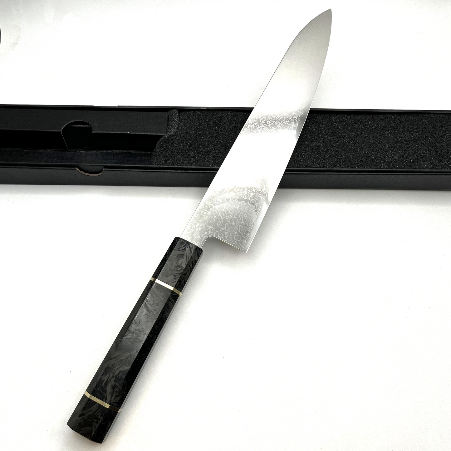 Kyriu Trinciante 24cm Manico in Carbonio